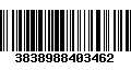 Código de Barras 3838988403462