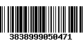 Código de Barras 3838999050471