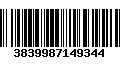 Código de Barras 3839987149344