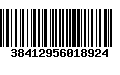 Código de Barras 38412956018924