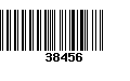 Código de Barras 38456