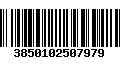 Código de Barras 3850102507979