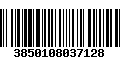 Código de Barras 3850108037128