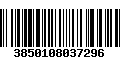 Código de Barras 3850108037296