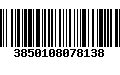 Código de Barras 3850108078138