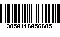 Código de Barras 3850116056685