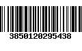 Código de Barras 3850120295438