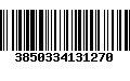 Código de Barras 3850334131270