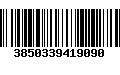 Código de Barras 3850339419090