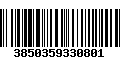 Código de Barras 3850359330801