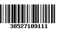 Código de Barras 38527109111