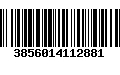 Código de Barras 3856014112881