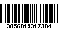 Código de Barras 3856015317384