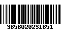 Código de Barras 3856020231651