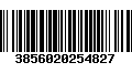 Código de Barras 3856020254827