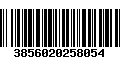 Código de Barras 3856020258054