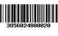 Código de Barras 3856024800020