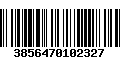 Código de Barras 3856470102327