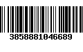 Código de Barras 3858881046689