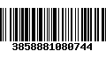 Código de Barras 3858881080744