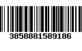 Código de Barras 3858881589186