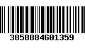 Código de Barras 3858884601359