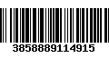 Código de Barras 3858889114915