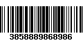 Código de Barras 3858889868986