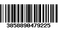 Código de Barras 3858890479225