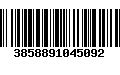 Código de Barras 3858891045092