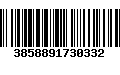 Código de Barras 3858891730332