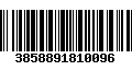 Código de Barras 3858891810096