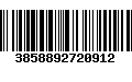 Código de Barras 3858892720912