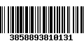 Código de Barras 3858893810131