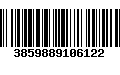 Código de Barras 3859889106122