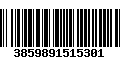 Código de Barras 3859891515301