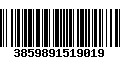 Código de Barras 3859891519019