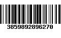 Código de Barras 3859892896270