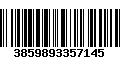 Código de Barras 3859893357145