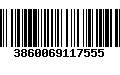 Código de Barras 3860069117555