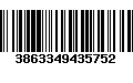 Código de Barras 3863349435752