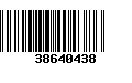 Código de Barras 38640438