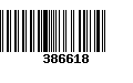 Código de Barras 386618