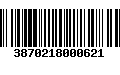 Código de Barras 3870218000621