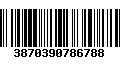 Código de Barras 3870390786788