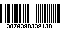 Código de Barras 3870398332130