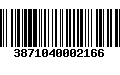 Código de Barras 3871040002166