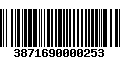 Código de Barras 3871690000253