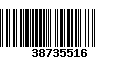 Código de Barras 38735516