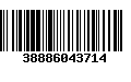 Código de Barras 38886043714